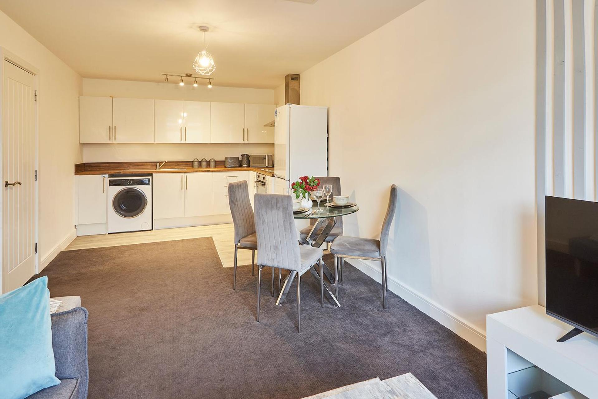 Nottingham Brand New 1Br Apt W/ Full Kitchen City Exterior photo