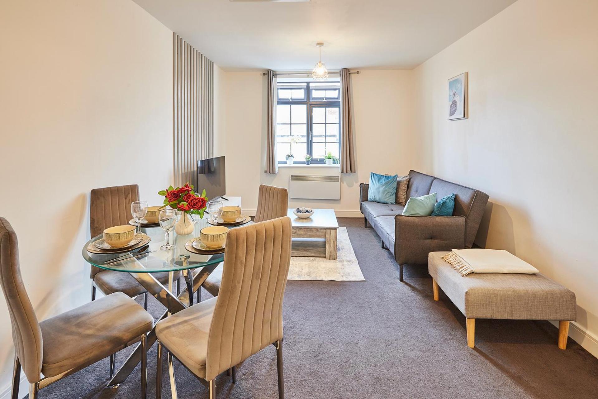Nottingham Brand New 1Br Apt W/ Full Kitchen City Exterior photo